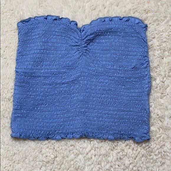 M blue crop top from Urban - Picture 1 of 8